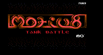 Tank Battle v1 Title Screen